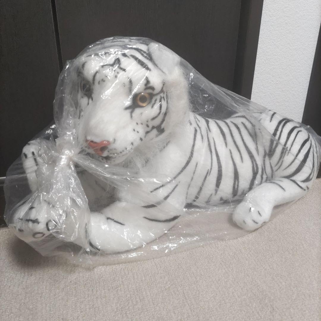 Amazon.co.jp: 東武動物公園 ホワイトタイガー ぬいぐるみ 約85